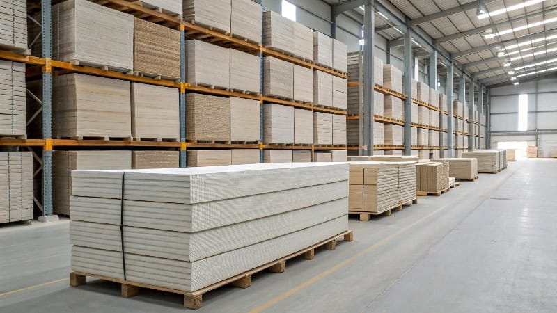 Moisture absorption gypsum crystal