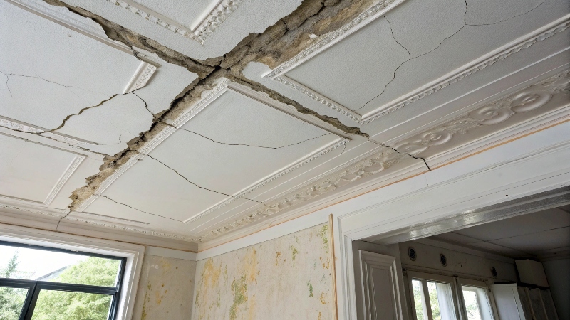 gypsum ceiling disadvantages