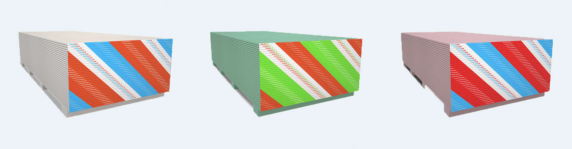 Modern gypsum board manufacturing facility in China